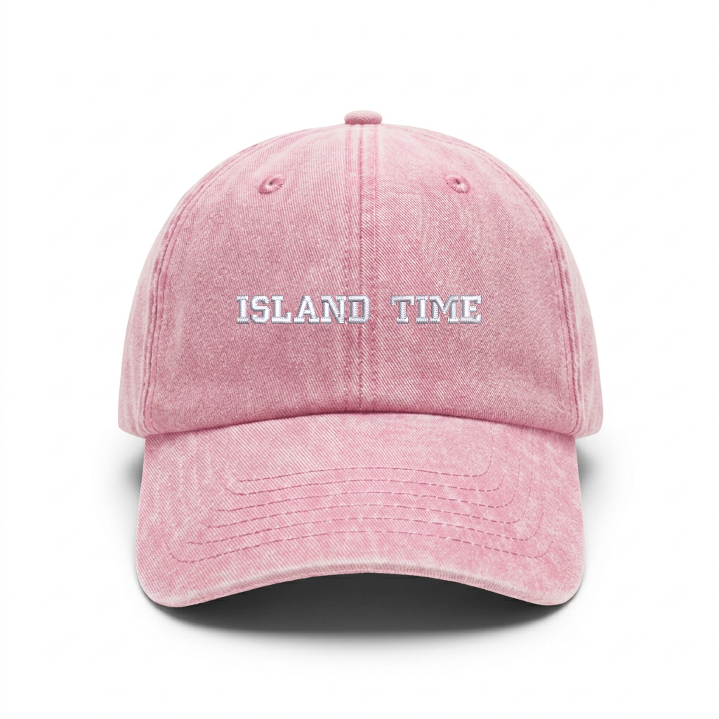 Vintage cap "ISLAND TIME"