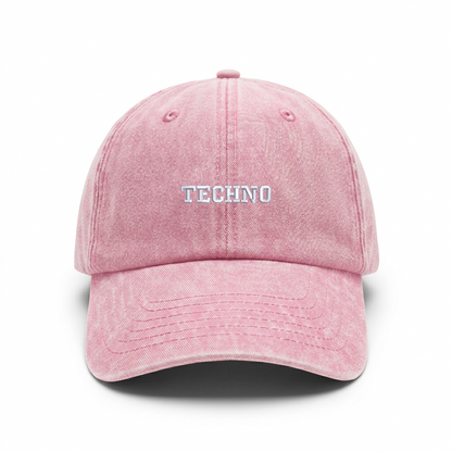 Vintage cap "TECHNO"