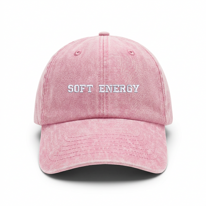 Vintage cap "SOFT ENERGY"