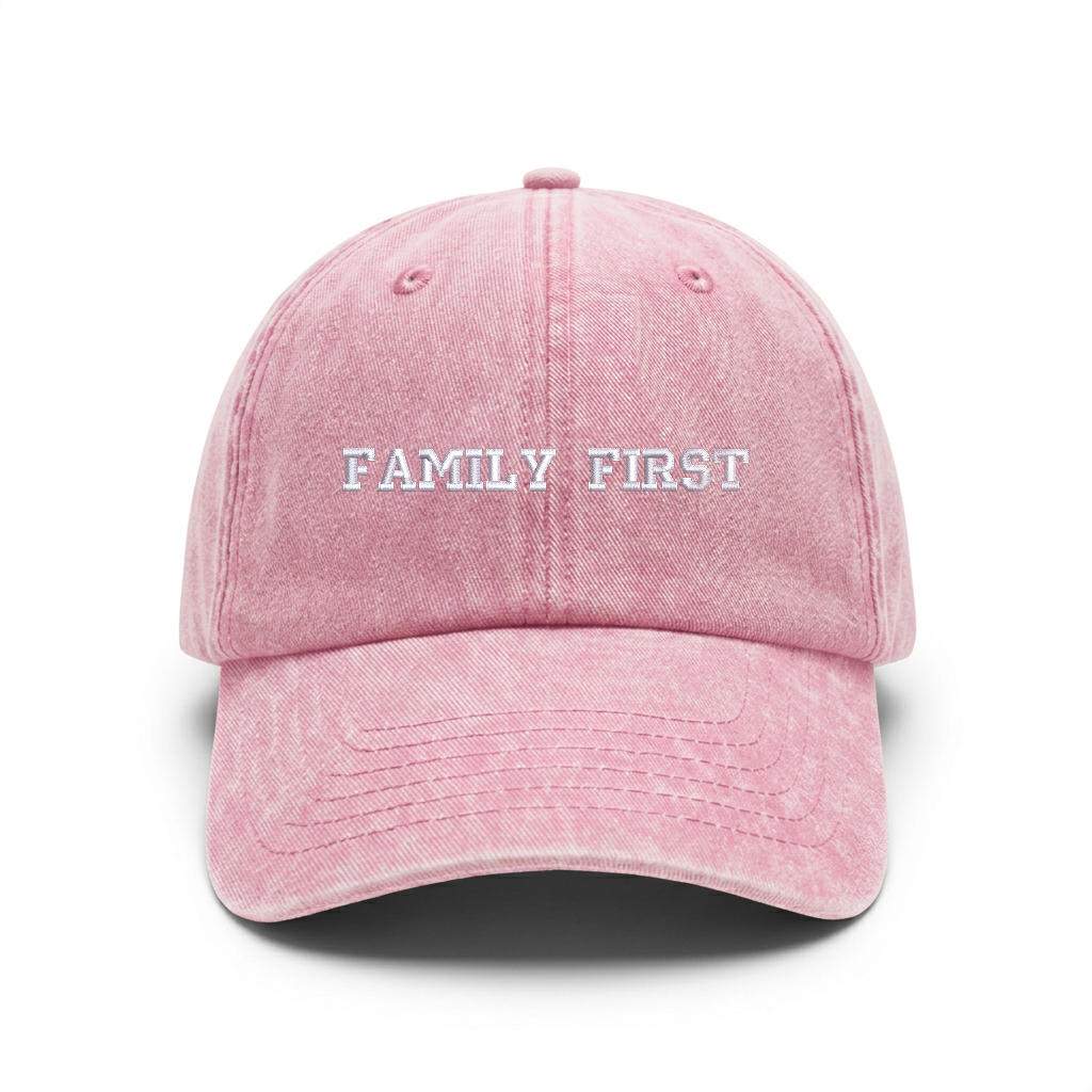 Vintage cap "FAMILY FIRST"