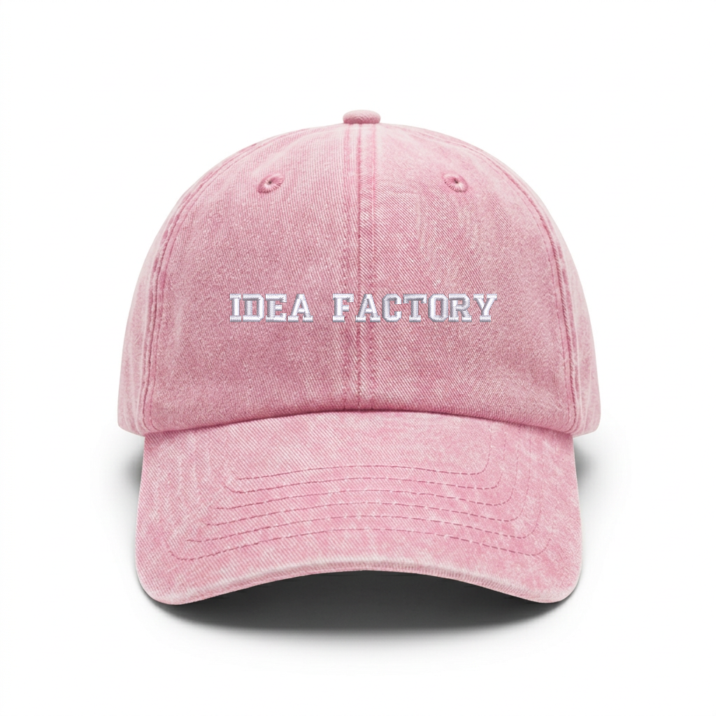 Vintage cap "IDEA FACTORY"