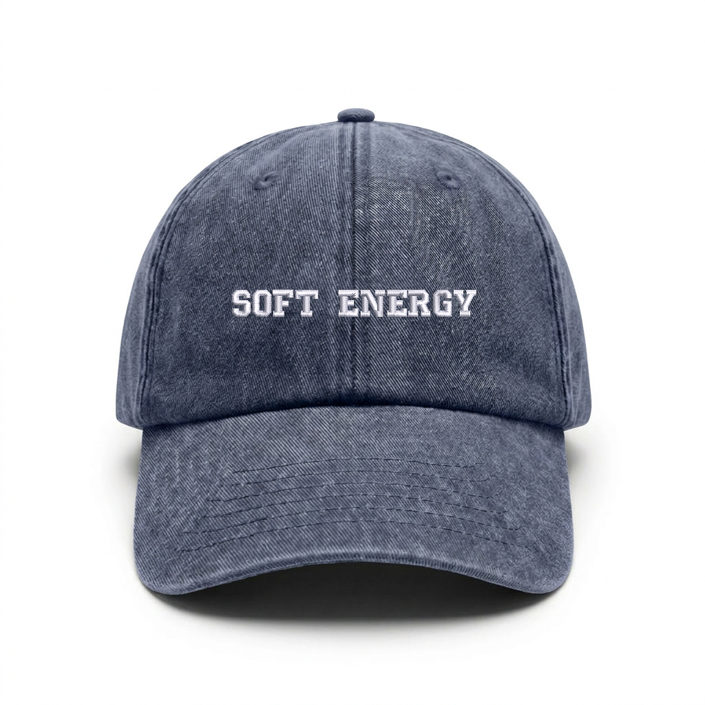 Vintage cap "SOFT ENERGY"