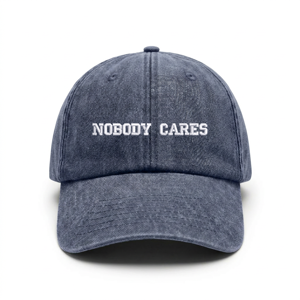Vintage cap "NOBODY CARES"