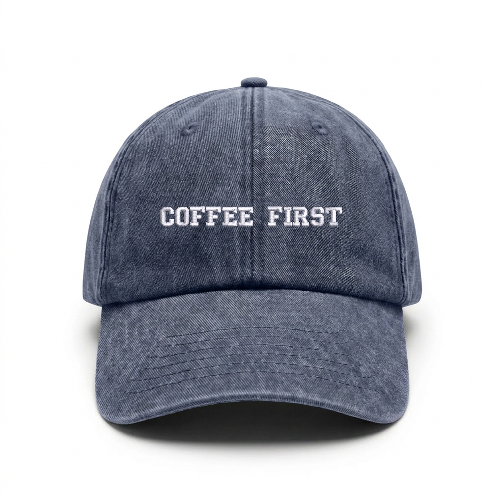 Vintage cap "COFFEE FIRST"