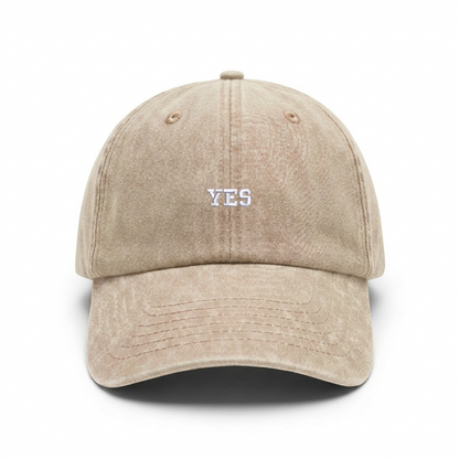 Vintage cap "YES"