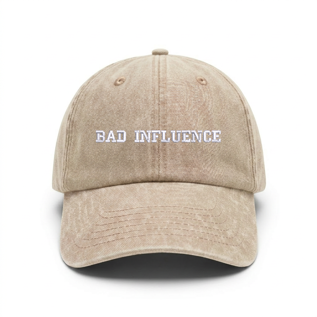 Vintage cap "BAD INFLUENCE"