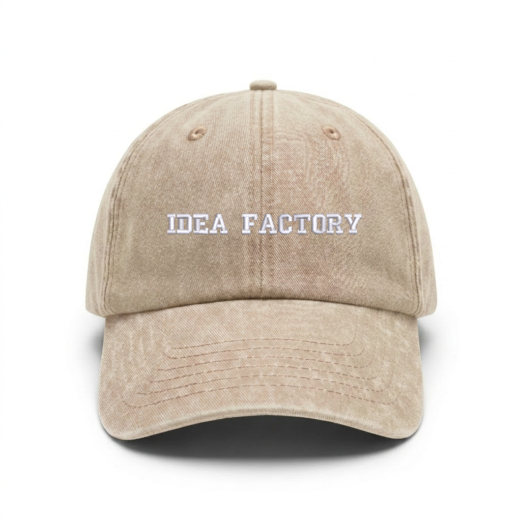 Vintage cap "IDEA FACTORY"