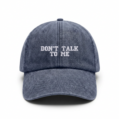 Vintage cap "DON'T TALK TO ME"