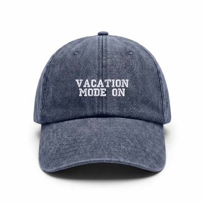 Vintage cap "VACATION MODE ON"
