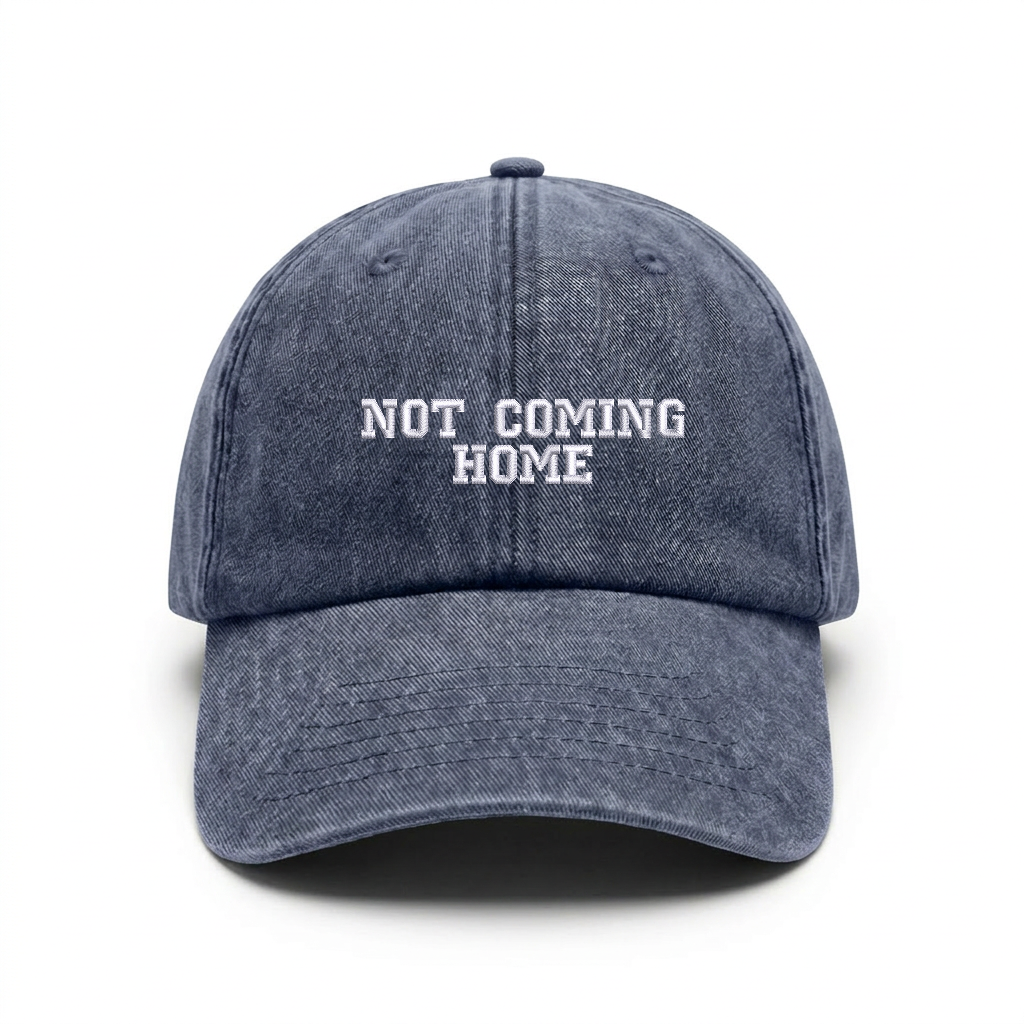 Vintage cap "NOT COMING HOME"