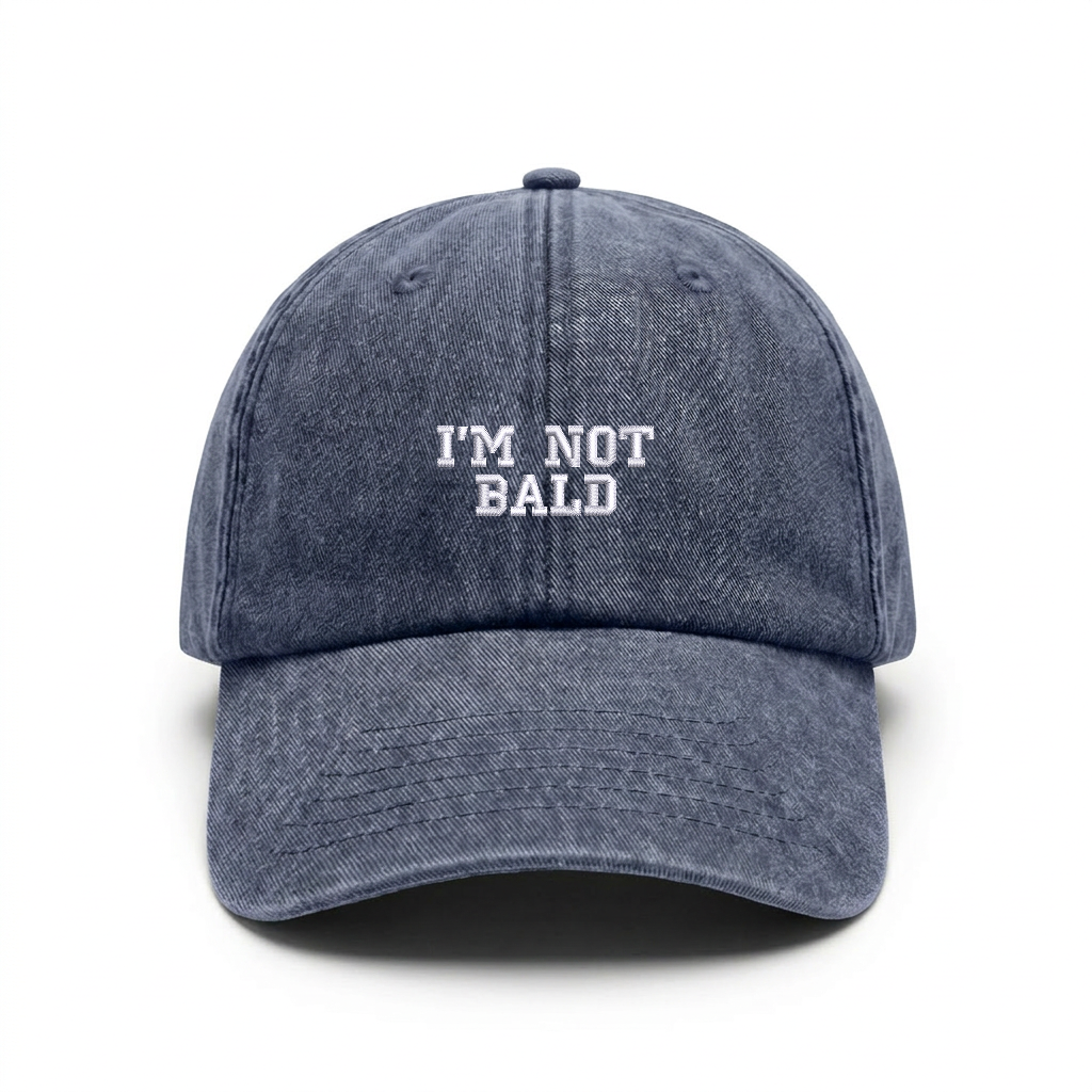 Vintage cap "I'M NOT BALD"