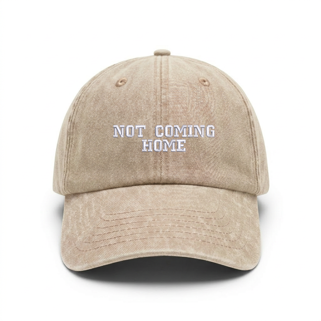 Vintage cap "NOT COMING HOME"