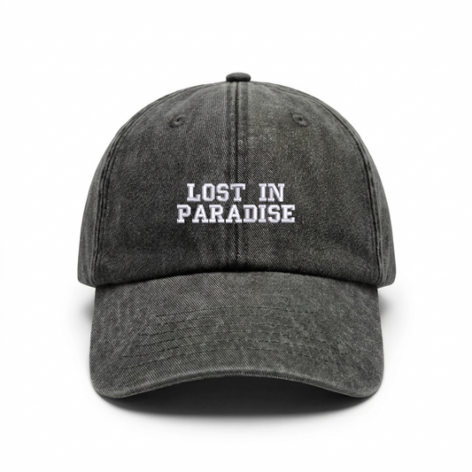 Vintage cap "LOST IN PARADISE"