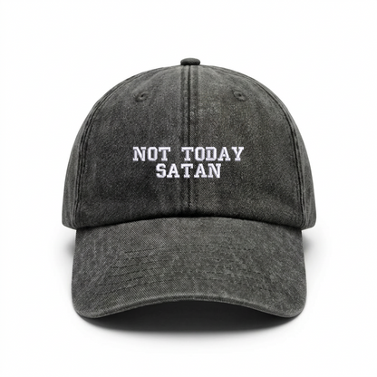 Vintage cap "NOT TODAY SATAN"