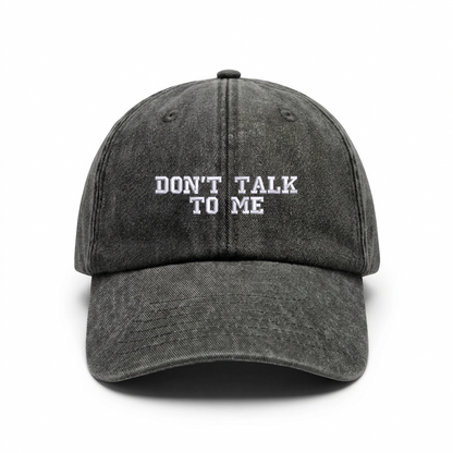 Vintage cap "DON'T TALK TO ME"