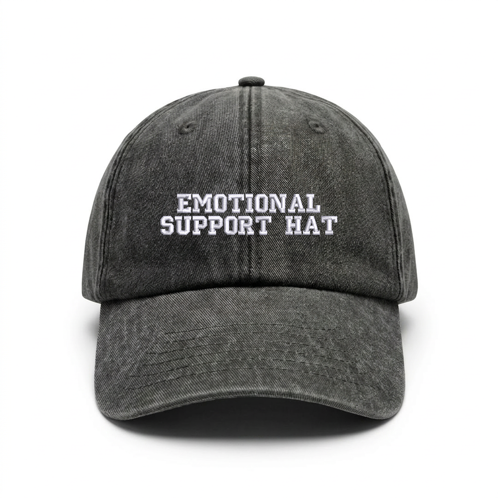 Vintage cap "EMOTIONAL SUPPORT HAT"