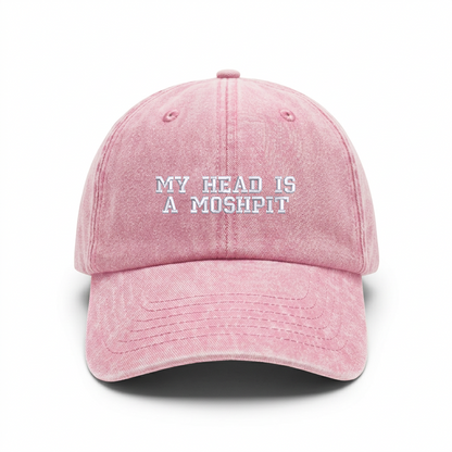Vintage cap "MY HEAD IS A MOSHPIT"