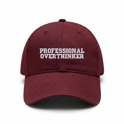 Standart cap "PROFESSIONAL OVERTHINKER"
