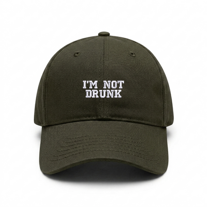 Standart cap "I'M NOT DRUNK"