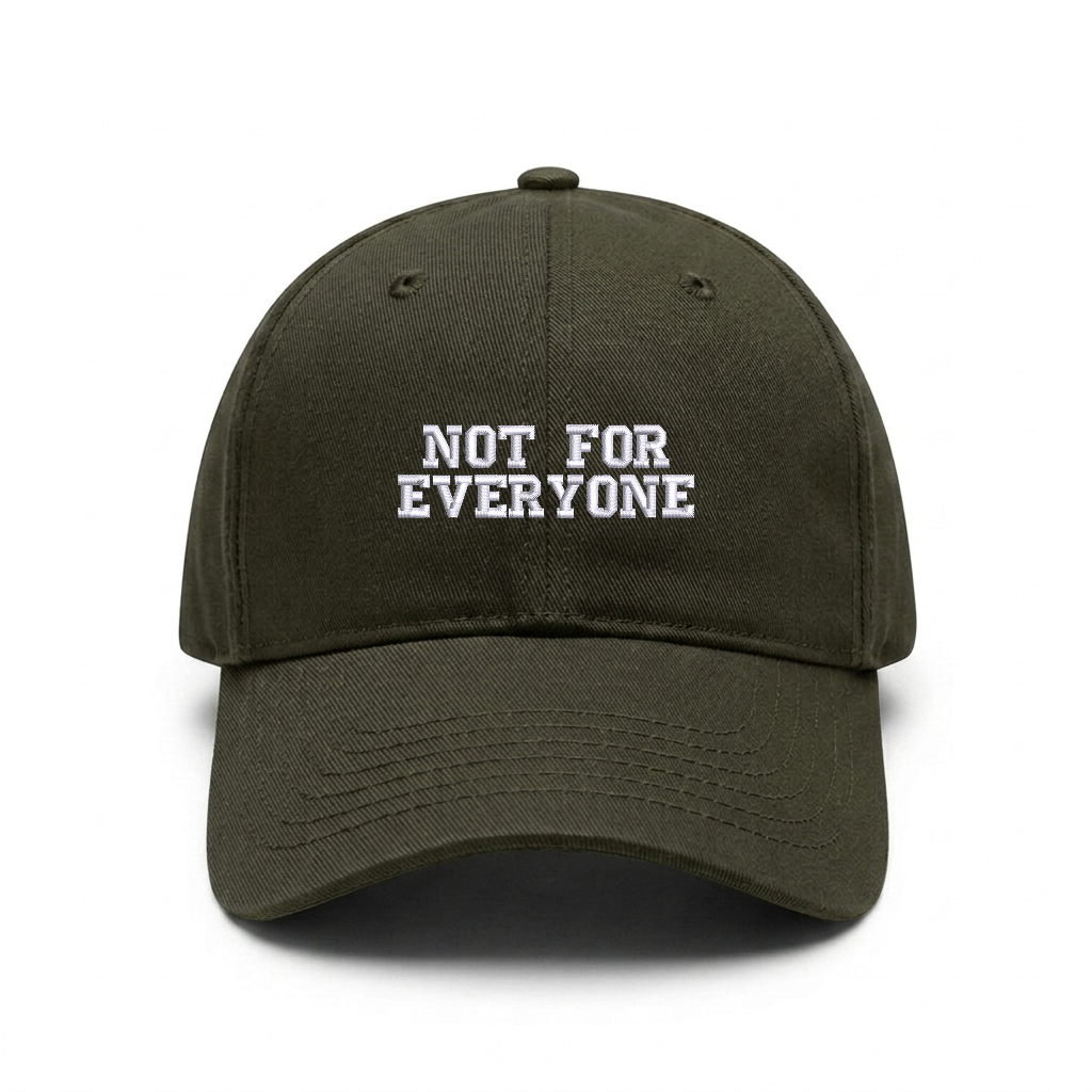 Standart cap "NOT FOR EVERYONE"