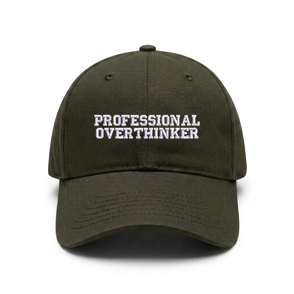 Standart cap "PROFESSIONAL OVERTHINKER"