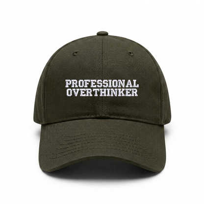 Standart cap "PROFESSIONAL OVERTHINKER"