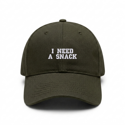 Standart cap "I NEED A SNACK"