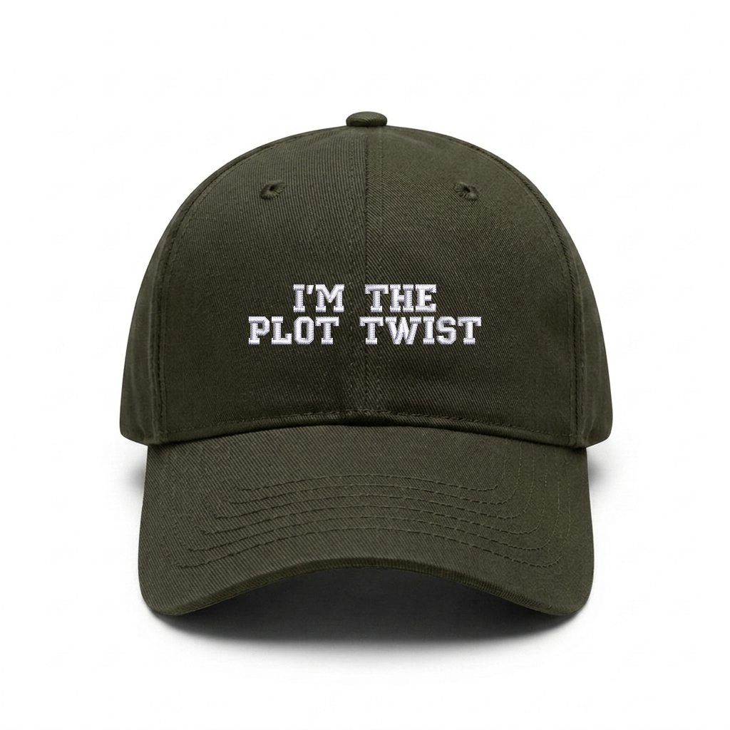 Standart cap "I'M THE PLOT TWIST"