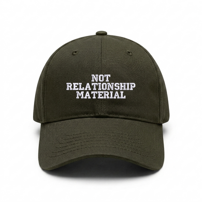 Standart cap "NOT RELATIONSHIP MATERIAL"