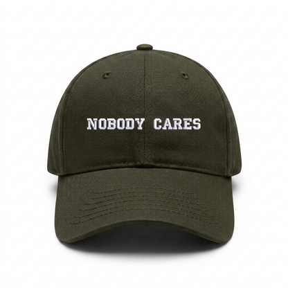 Standart cap "NOBODY CARES"