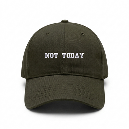 Standart cap "NOT TODAY"